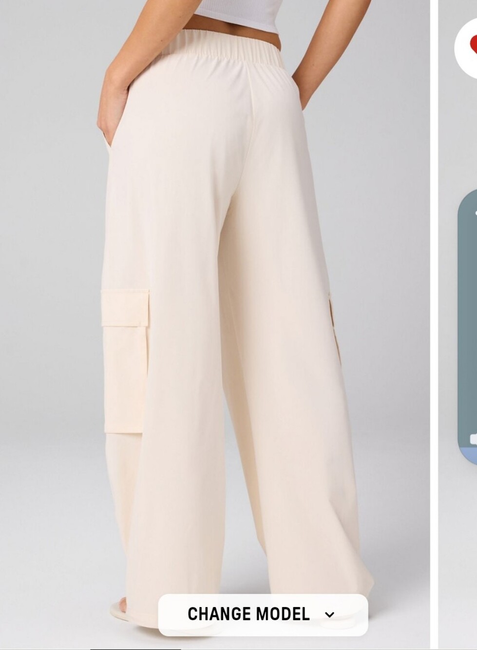Fabletics Daydreamer+ Pant In Almond Milk - Picture 3 of 8